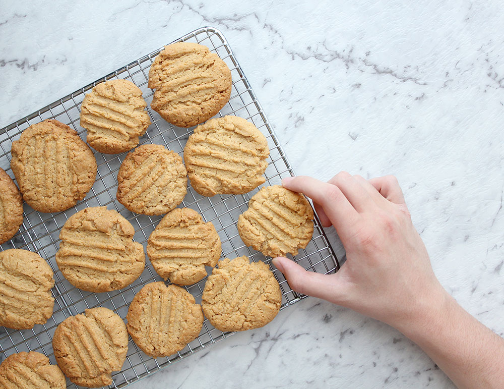 Featured image for “Easy Peanut Butter Cookies Recipe”